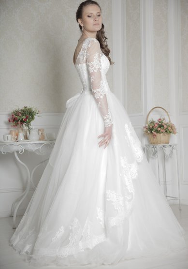 Свадебное платье FL-170 (с юбкой)-В59931 - Свадебный салон Венера