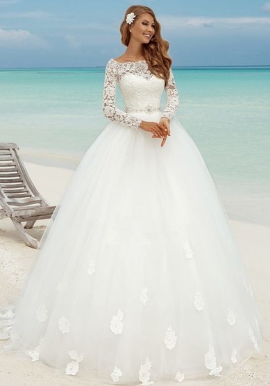 Свадебное платье БЕЛИССИМА-В60302 - Свадебный салон ВЕГА