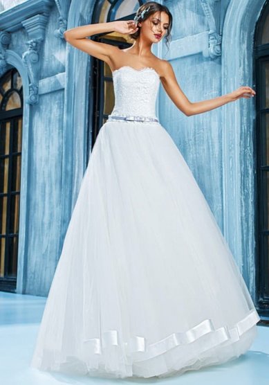 Свадебное платье N25512-1x-В60338 - Свадебный салон ВЕГА