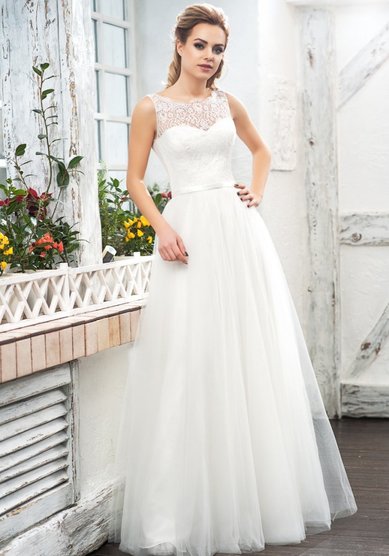 Свадебное платье Элиза-A60458 - Салон свадебных и вечерних платьев Anna Dress