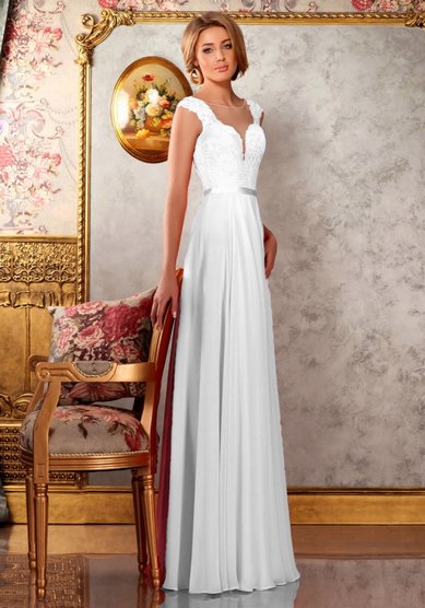 Свадебное платье Сантана-A60567 - Салон свадебных и вечерних платьев Anna Dress