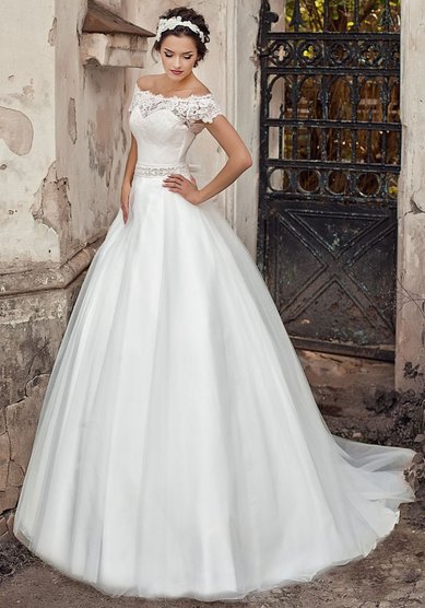 Свадебное платье KORNELI-В60574 - Свадебный салон ВЕГА