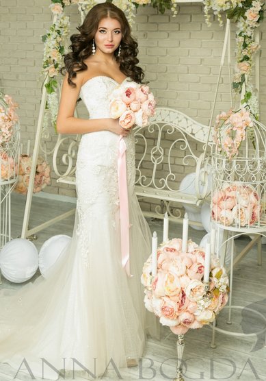 Свадебное платье Витория-A60670 - Дом свадебной и вечерней моды Anna Bogdan