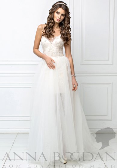 Свадебное платье Мако-A60672 - Дом свадебной и вечерней моды Anna Bogdan