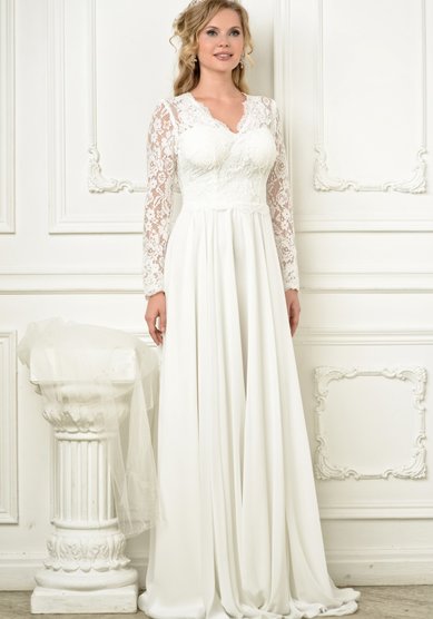 Свадебное платье Берта-M60780 - Салон Вечернего и Свадебного платья MADONNA