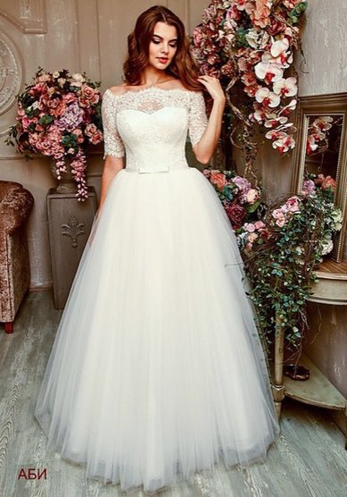 Свадебное платье Аби-M60783 - Салон Вечернего и Свадебного платья MADONNA
