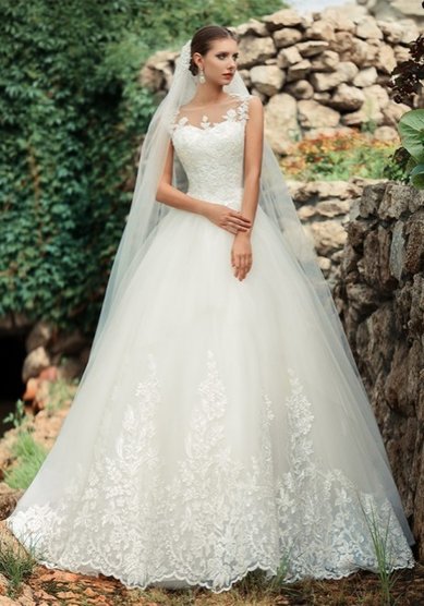 Свадебное платье Скарлетт-M60785 - Салон Вечернего и Свадебного платья MADONNA