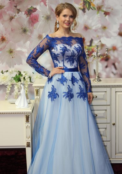 Вечернее платье Эсмеральда-M60948 - Салон Вечернего и Свадебного платья MADONNA