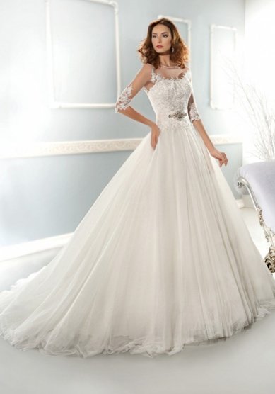 Свадебное платье Элизабет-М61115 - Свадебный салон МИЛЕНА