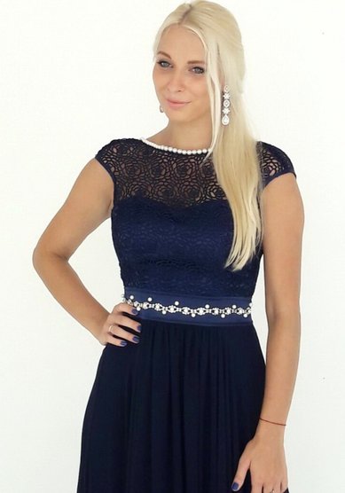 Вечернее платье Жемчужина-A61135 - Салон свадебных и вечерних платьев Anna Dress