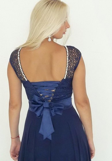 Вечернее платье Жемчужина-A61135 - Салон свадебных и вечерних платьев Anna Dress