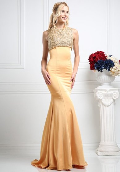 Вечернее платье Стефани-P61200 - Свадебный салон Perry Blue