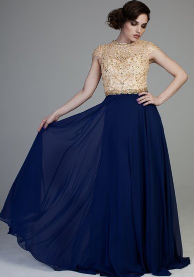 Вечернее платье Ульяна-P61260 - Свадебный салон Perry Blue