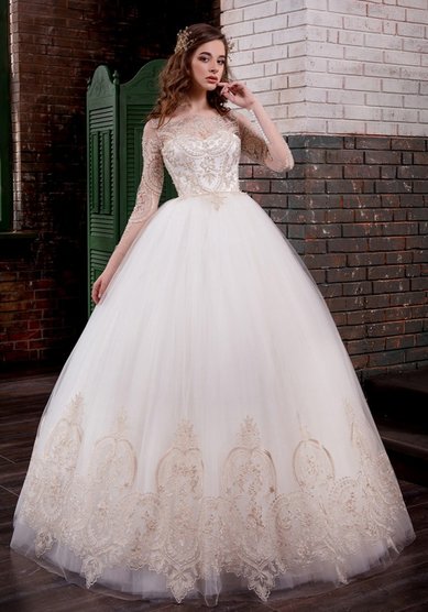 Свадебное платье PR 61434-AN-Т61298 - Свадебные салоны ТК Дубровка