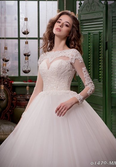 Свадебное платье PR 61479-MM-Т61299 - Свадебные салоны ТК Дубровка