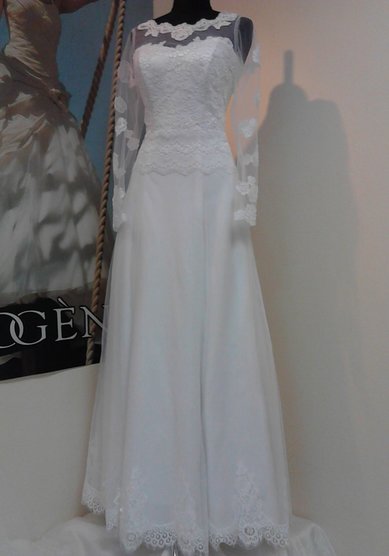 Свадебное платье Жанна (белое)-В61358 - Свадебный салон Венера