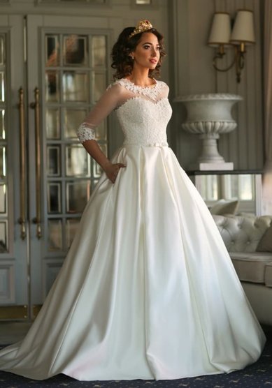 Свадебное платье София-М61368 - Свадебный салон МИЛЕНА