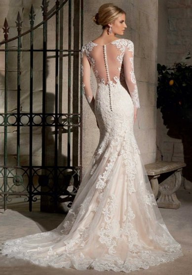 Свадебное платье Эмилия-Л61413 - Свадебный салон Лария