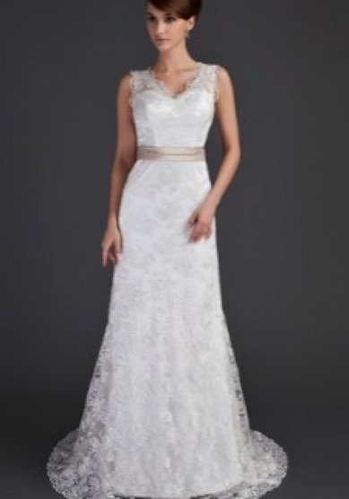 Свадебное платье Рыбка кружевная-Y61440 - Салон свадебной и вечерней моды Your Love Story
