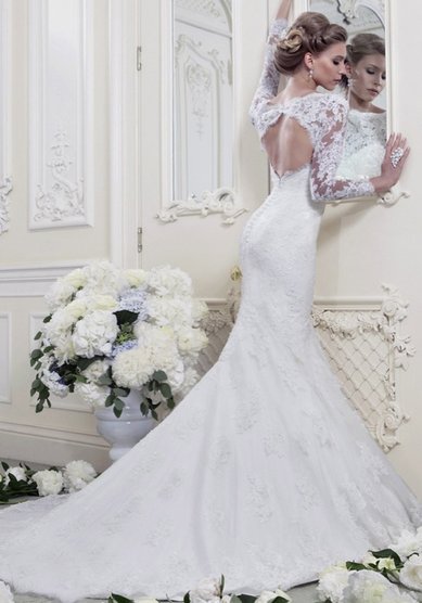 Свадебное платье Мила-М61563 - Свадебный салон МИЛЕНА