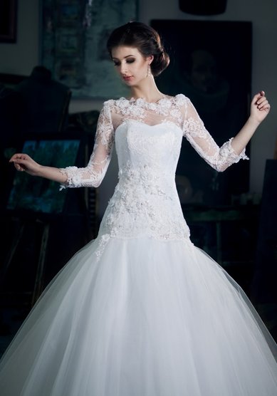 Свадебное платье Ванесса-B61641 - Свадебный салон Bondi blue