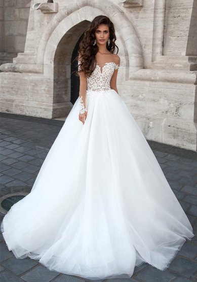 Свадебное платье Марсела-M61760 - Салон Вечернего и Свадебного платья MADONNA