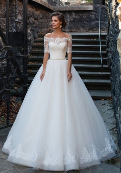 Свадебное платье Далила-M61764 - Салон Вечернего и Свадебного платья MADONNA