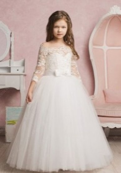 Детское платье YLS021-Y61784 - Салон свадебной и вечерней моды Your Love Story