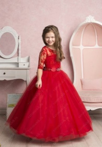 Детское платье YLS016-Y61785 - Салон свадебной и вечерней моды Your Love Story