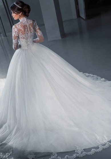 Свадебное платье Кристи-М62054 - Свадебный салон МИЛЕНА