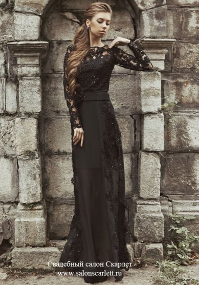 Вечернее платье V-028-П62183 - Свадебный салон ПЛАТЬЕ МЕЧТЫ