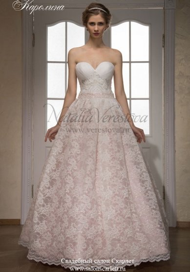 Свадебное платье Каролина-П62215 - Свадебный салон ПЛАТЬЕ МЕЧТЫ