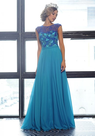 Вечернее платье Владлена-D62231 - Свадебный салон Dress-Code и Счастливое платье