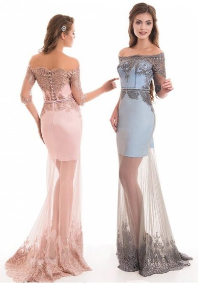 Вечернее платье 17802-П62282 - Свадебный салон ПЛАТЬЕ МЕЧТЫ