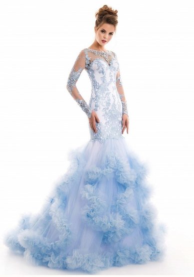 Вечернее платье 17882-П62292 - Свадебный салон ПЛАТЬЕ МЕЧТЫ