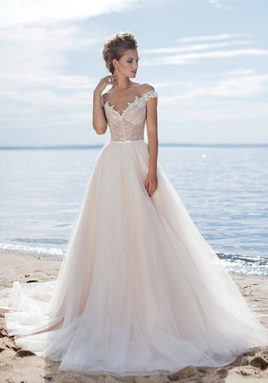 Свадебное платье Kon-Tiki-B62379 - Свадебный салон Bondi blue