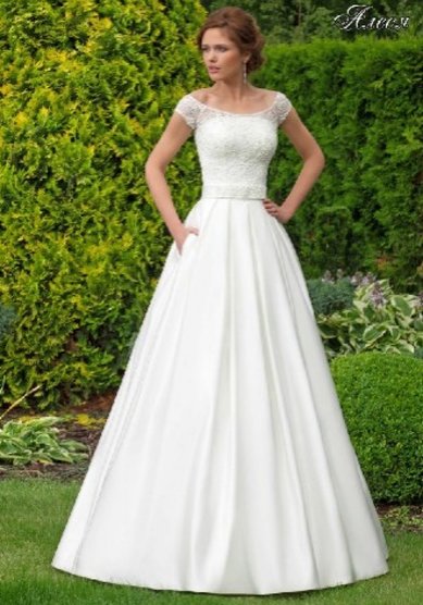 Свадебное платье Алеся-П62411 - Свадебный салон ПЛАТЬЕ МЕЧТЫ