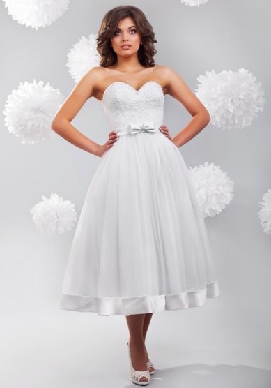 Свадебное платье Шерон, 50-39-К62505 - САЛОН СВАДЕБНОЙ И ВЕЧЕРНЕЙ МОДЫ Конфетка