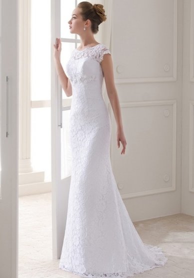 Свадебное платье Арсель, 1630-К62506 - САЛОН СВАДЕБНОЙ И ВЕЧЕРНЕЙ МОДЫ Конфетка