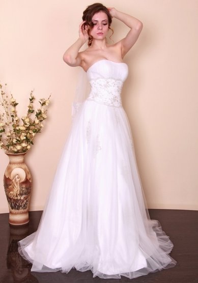 Свадебное платье Эсмираль, 1064-К62530 - САЛОН СВАДЕБНОЙ И ВЕЧЕРНЕЙ МОДЫ Конфетка