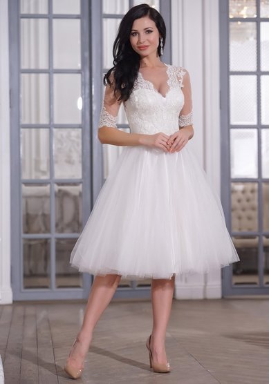 Свадебное платье Джастина-M62535 - Салон Вечернего и Свадебного платья MADONNA