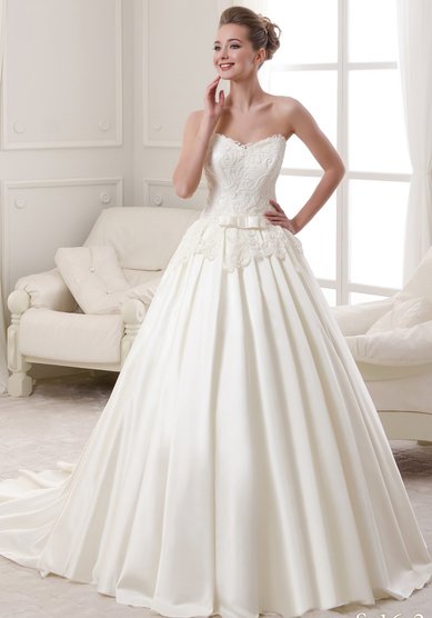 Свадебное платье Эмина, 4122-К62543 - САЛОН СВАДЕБНОЙ И ВЕЧЕРНЕЙ МОДЫ Конфетка