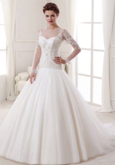 Свадебное платье Тренита, 21-1-К62545 - САЛОН СВАДЕБНОЙ И ВЕЧЕРНЕЙ МОДЫ Конфетка