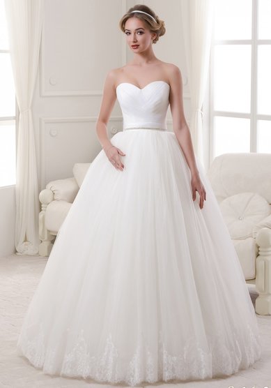 Свадебное платье Келли, 17-229-К62546 - САЛОН СВАДЕБНОЙ И ВЕЧЕРНЕЙ МОДЫ Конфетка