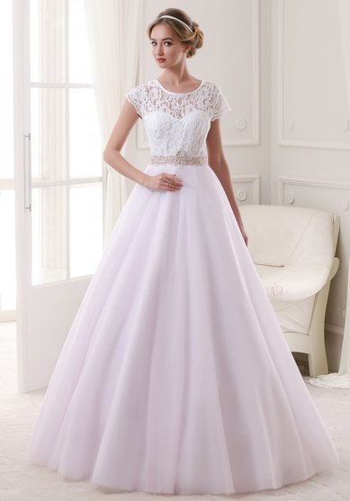 Свадебное платье Виеро, 16-1866-К62551 - САЛОН СВАДЕБНОЙ И ВЕЧЕРНЕЙ МОДЫ Конфетка