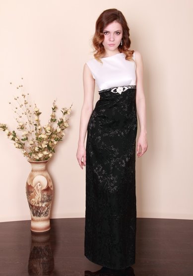 Вечернее платье Инь-янь, 03404-К62556 - САЛОН СВАДЕБНОЙ И ВЕЧЕРНЕЙ МОДЫ Конфетка