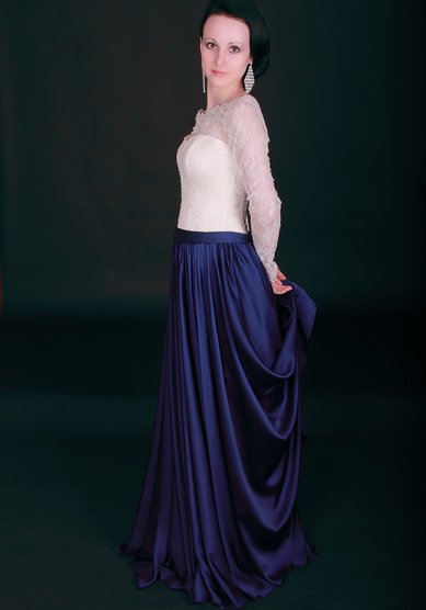 Вечернее платье Лулли, 17-225-К62641 - САЛОН СВАДЕБНОЙ И ВЕЧЕРНЕЙ МОДЫ Конфетка