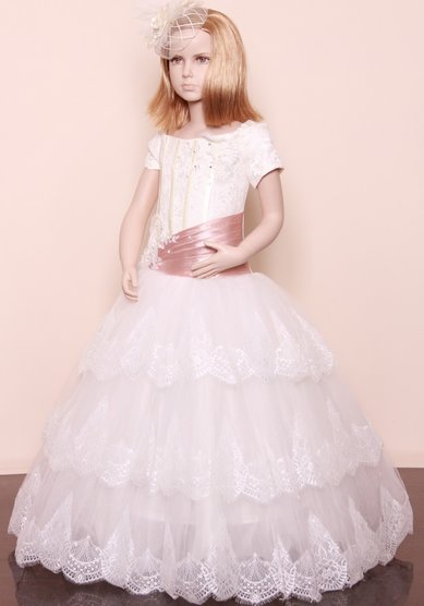 Детское платье Прелесть, 12-104-К62647 - САЛОН СВАДЕБНОЙ И ВЕЧЕРНЕЙ МОДЫ Конфетка