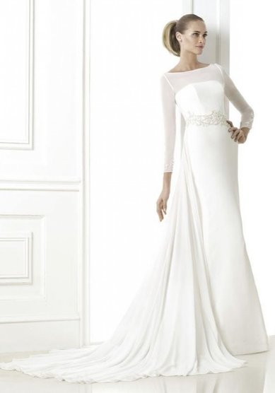 Свадебное платье BLASINA-D62713 - Свадебный салон Dress-Code и Счастливое платье