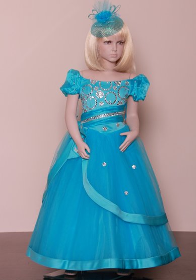 Детское платье Жемчужания, 388-К62780 - САЛОН СВАДЕБНОЙ И ВЕЧЕРНЕЙ МОДЫ Конфетка